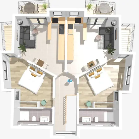 Apartament Seehaus Aachblick, Stilvolle Und